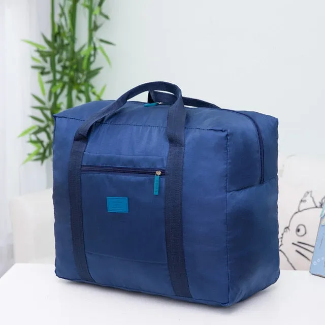 2018 New Fashion Travel Pouch Waterproof Unisex Travel Handbags Women Luggage Travel Folding Bags