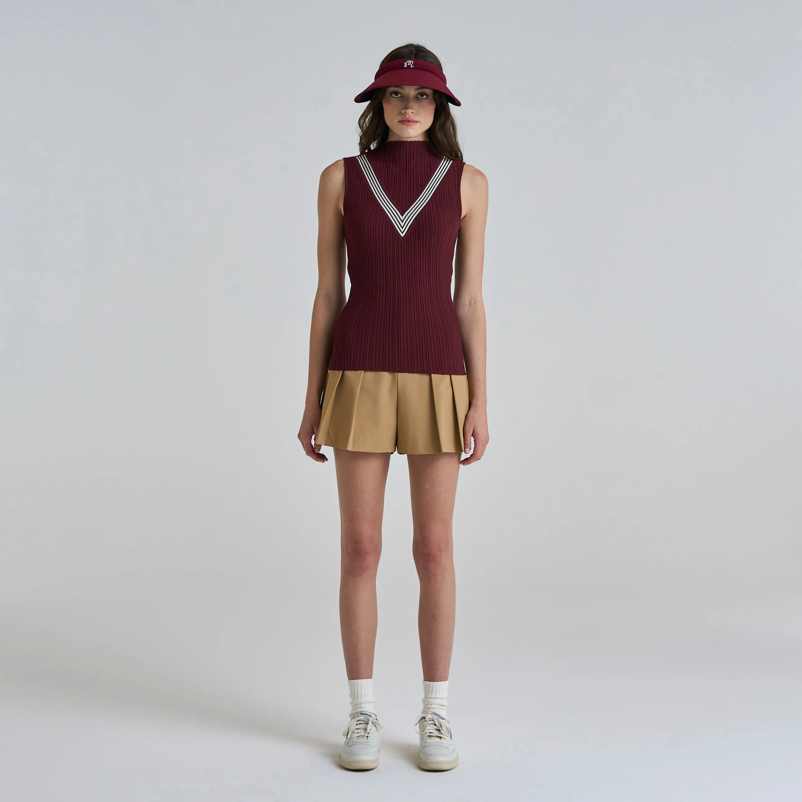 ACE SLEEVELESS MOCKNECK