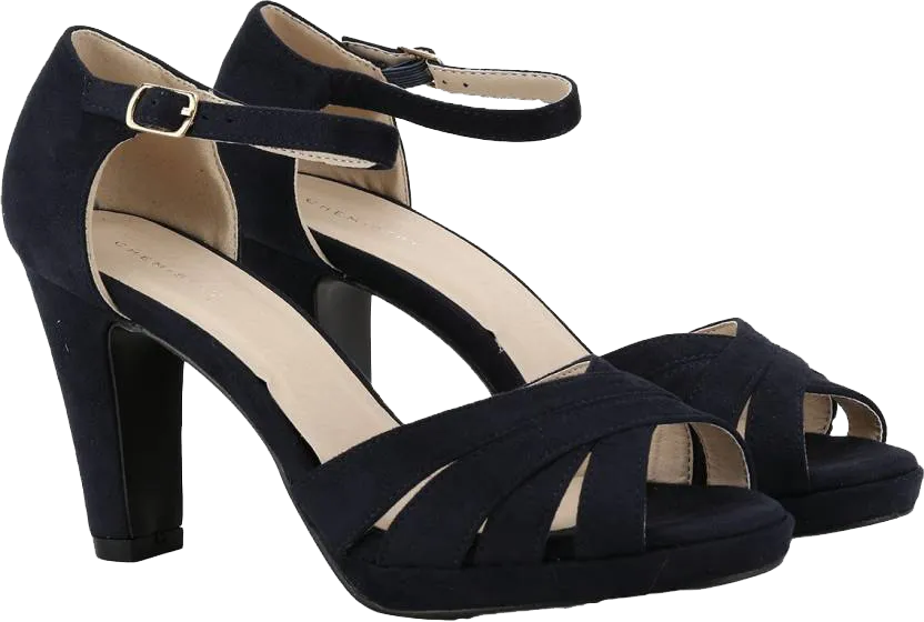 Anand Women Black Heels