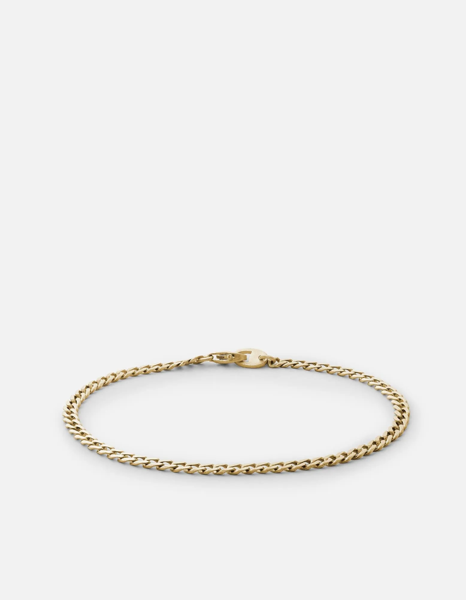 Annex Cuban Chain Bracelet II, 14k Gold