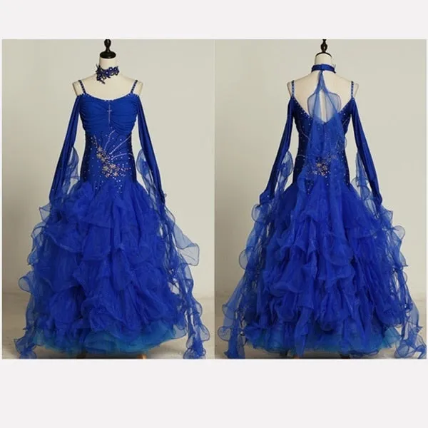 #B260 Ballroom Dress- Waltz- Modern- Foxtrot -Tango