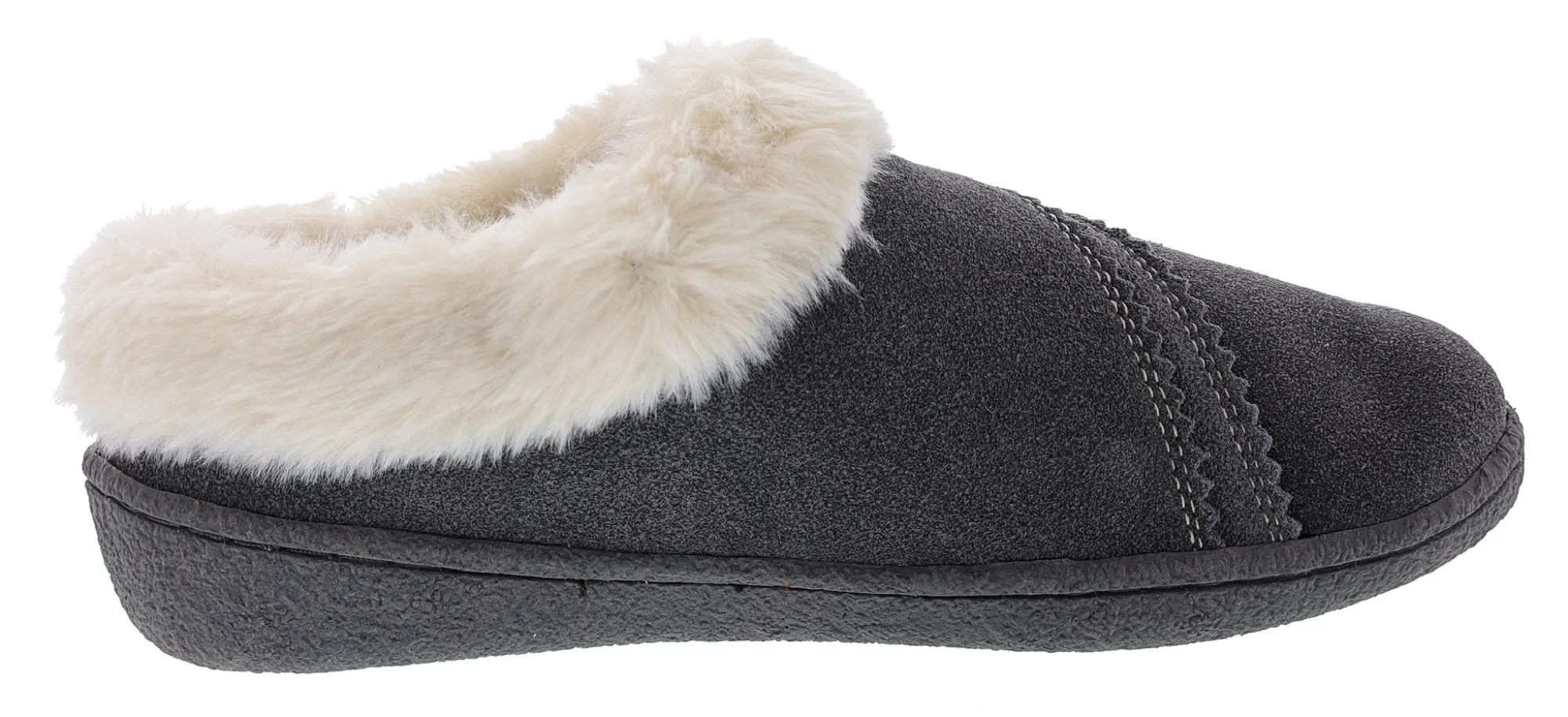 Clarks Women Warm Cozy Slip On Clog Slippers Rebecca