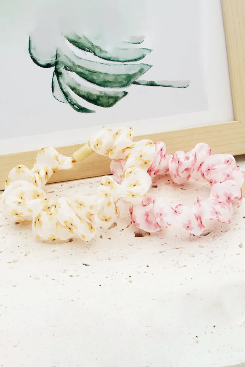 COMFORTABLE SILK HAIR SCRUNCHIES