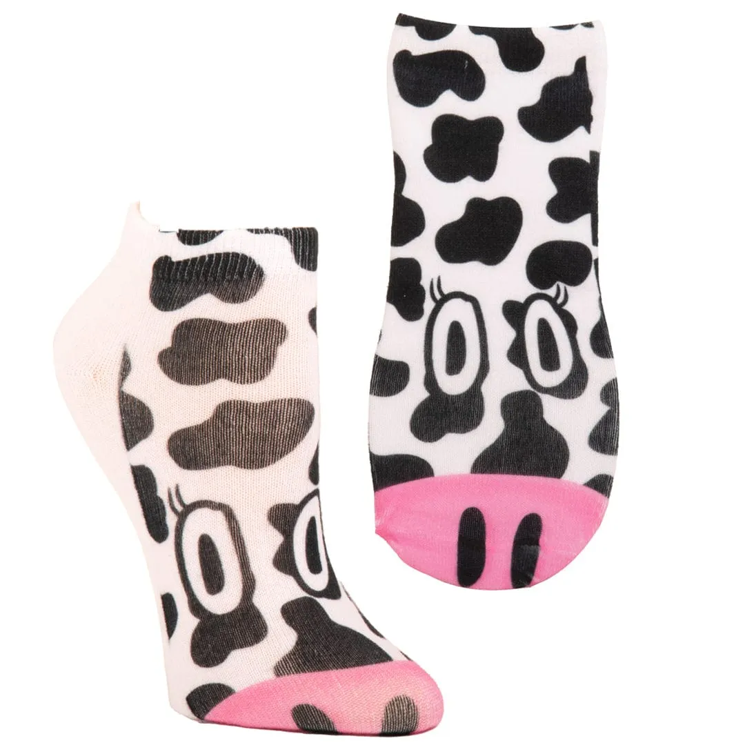 Cow Ankle Socks