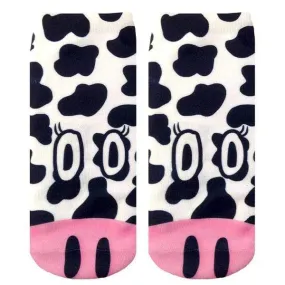 Cow Ankle Socks