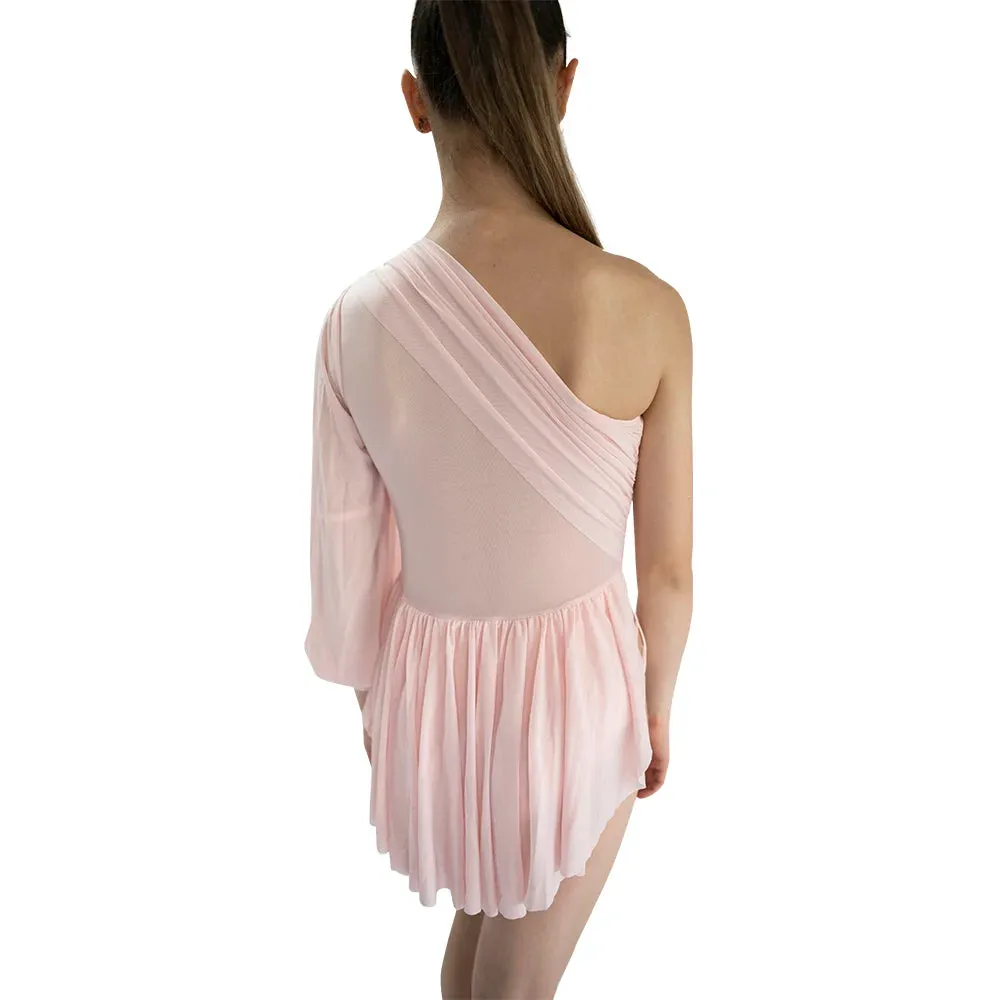 #D0014-C Nylon/Lycra Mesh Modern Contempory Dance Costume-Dance School Troupe or Solo Performance