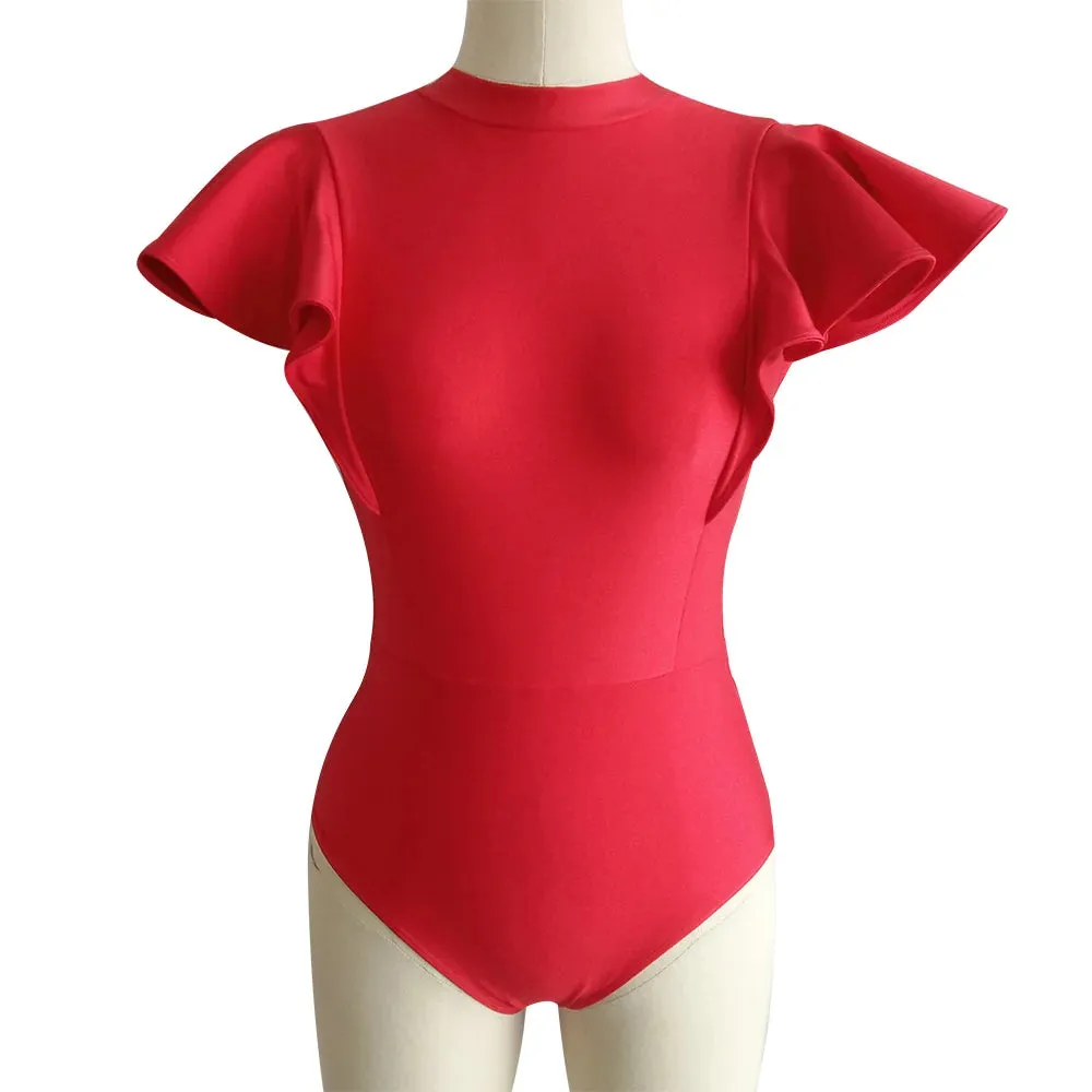 #D0020-B Nylon/Lycra Modern Contempory Dance Costume-Dance School Troupe or Solo Performance