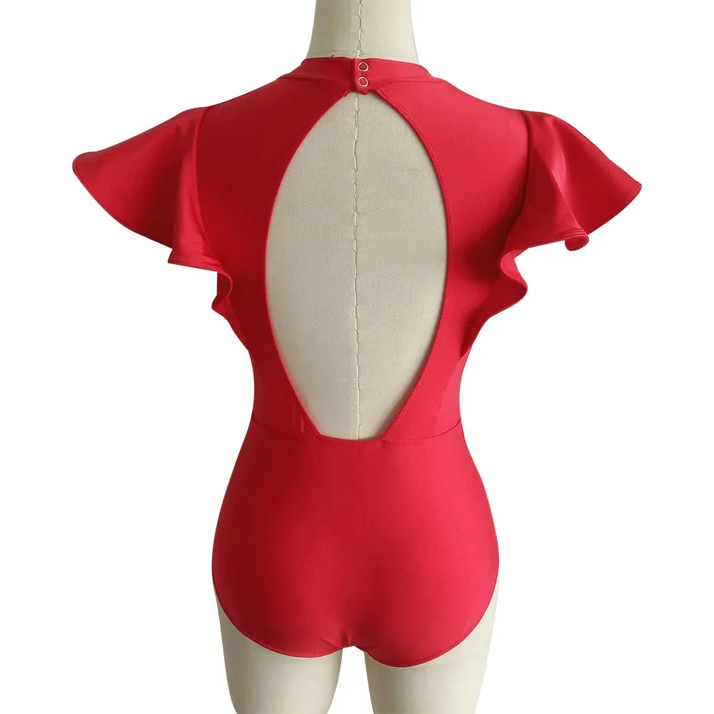 #D0020-B Nylon/Lycra Modern Contempory Dance Costume-Dance School Troupe or Solo Performance