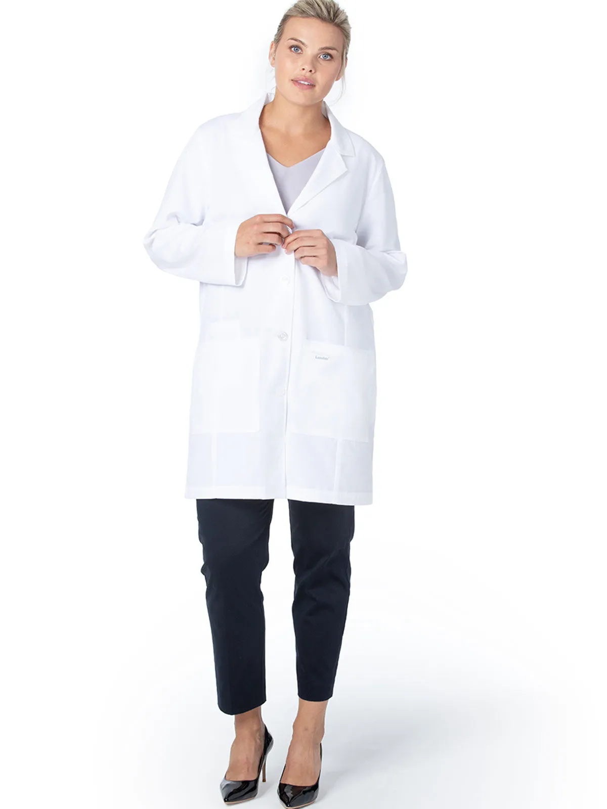 Essential - Women's 3-Pocket Mid-Length Lab Coat