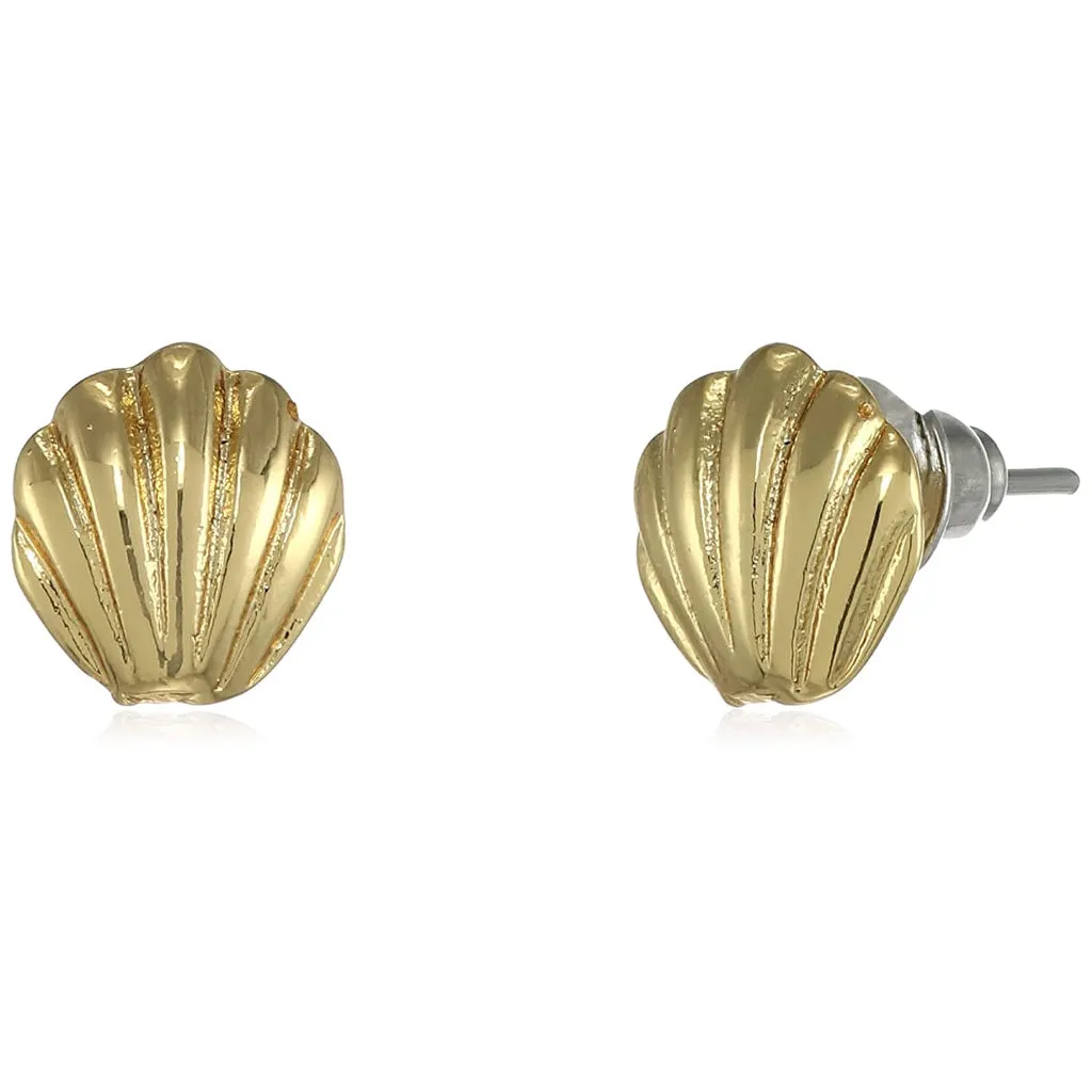 Estele Gold Plated Diamond Nakshatra Stud Earrings for women