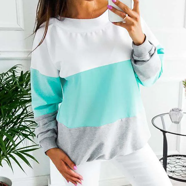 Female Plus Size Winter Sweatshirt