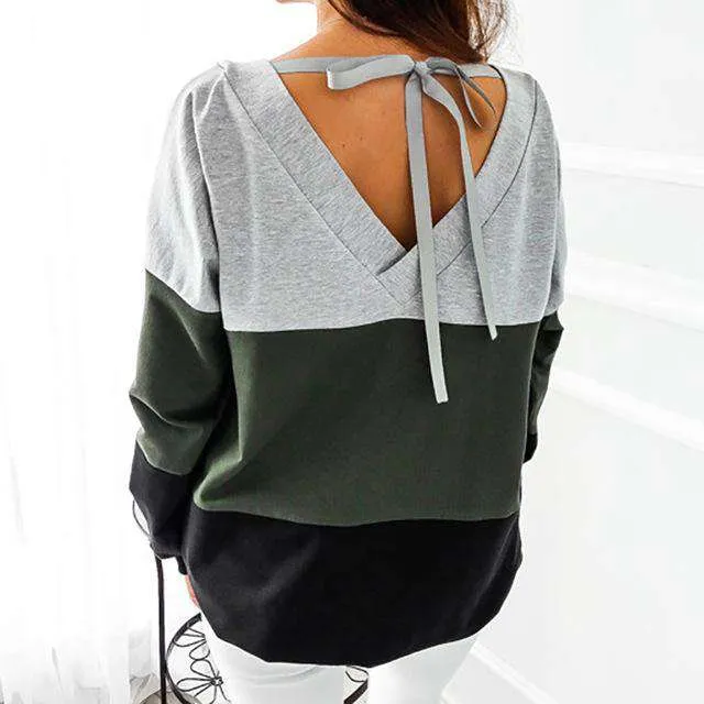 Female Plus Size Winter Sweatshirt