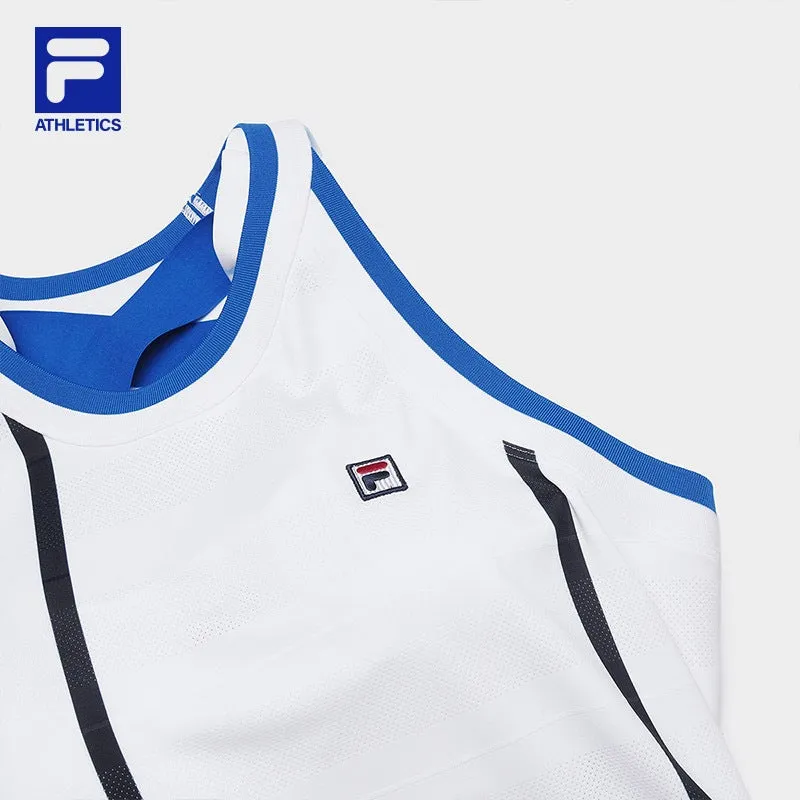 FILA CORE ATHLETICS TENNIS Women Dress in White