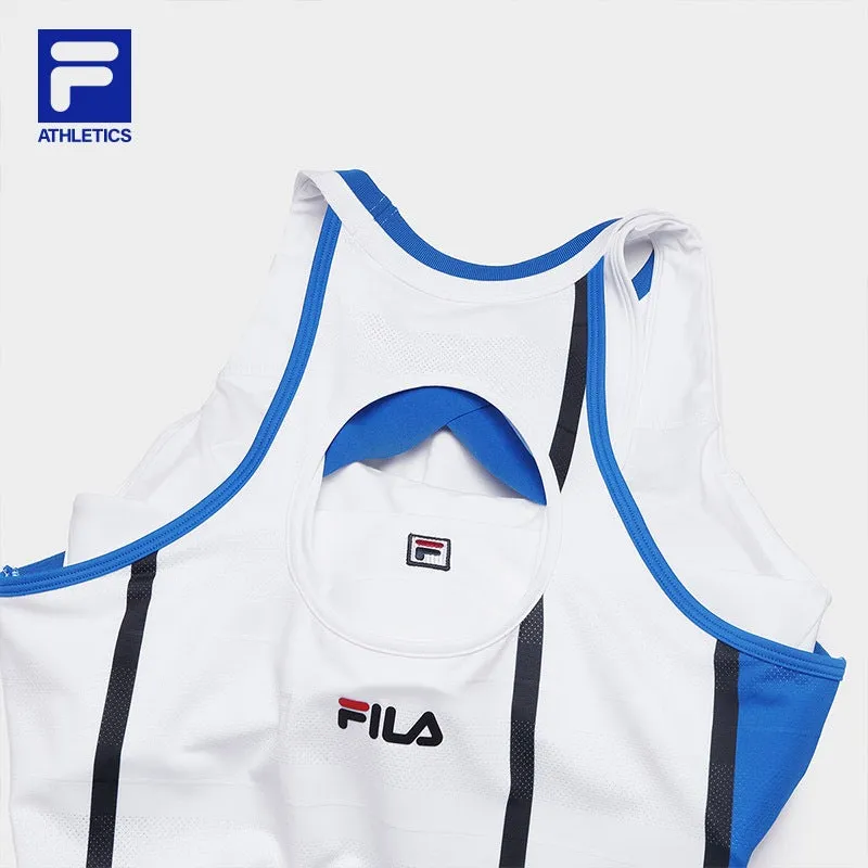 FILA CORE ATHLETICS TENNIS Women Dress in White