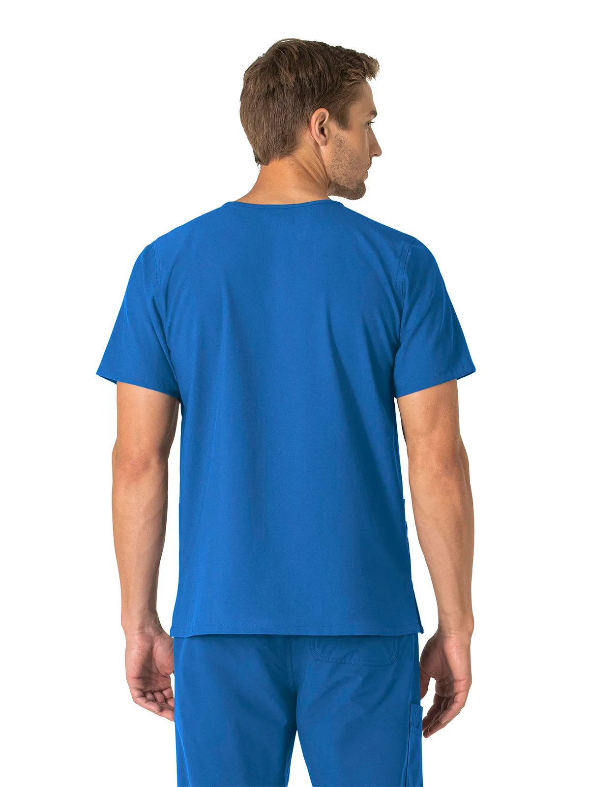 Force Essentials - Unisex V-Neck 6 Pocket Scrub Top