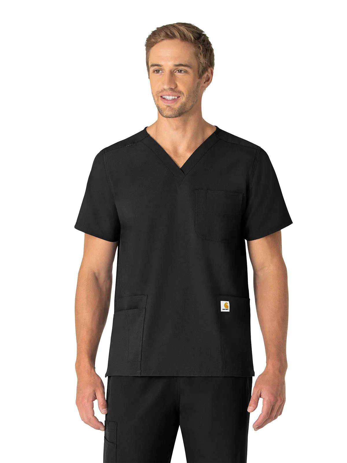 Force Essentials - Unisex V-Neck 6 Pocket Scrub Top