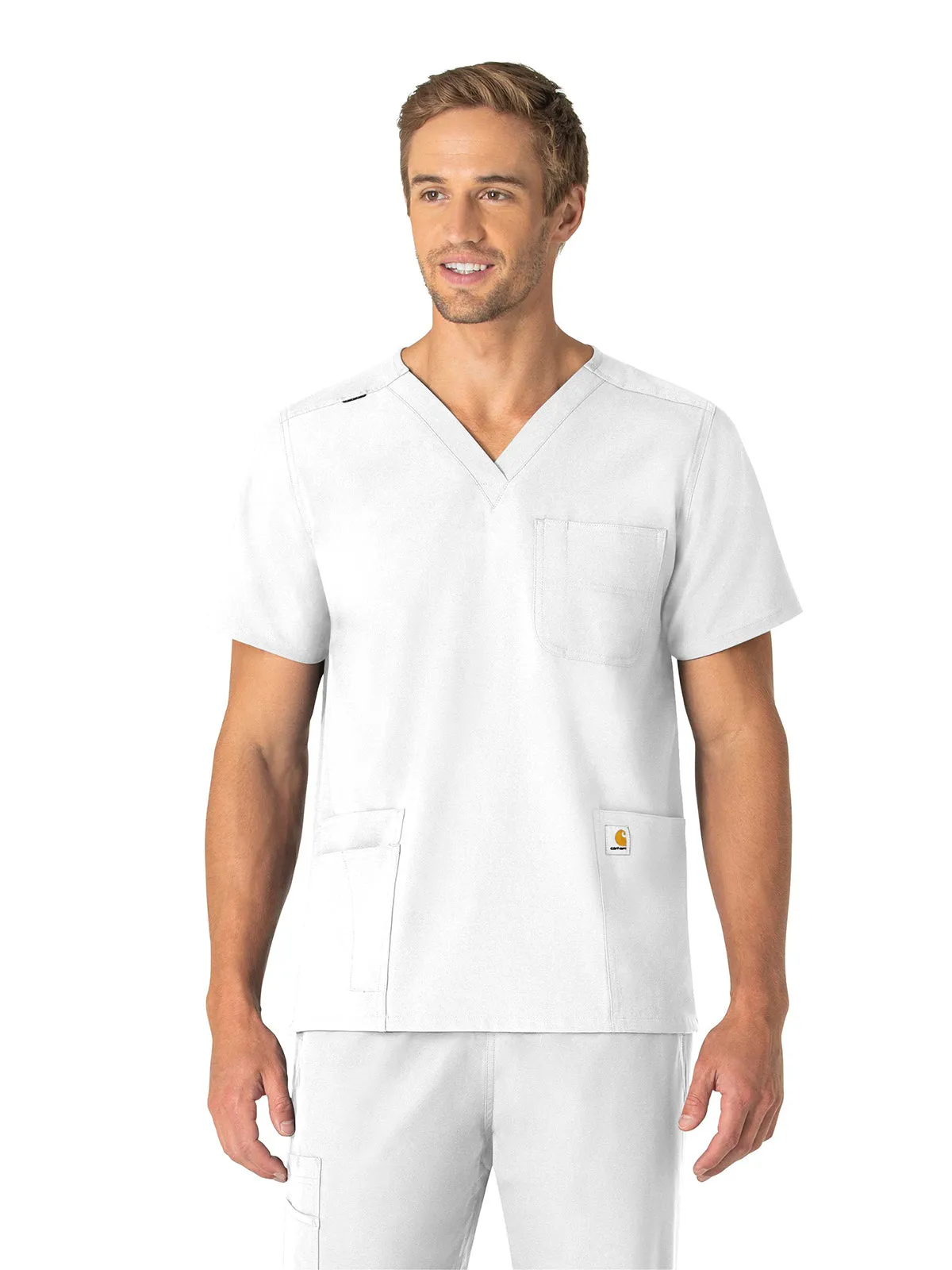 Force Essentials - Unisex V-Neck 6 Pocket Scrub Top