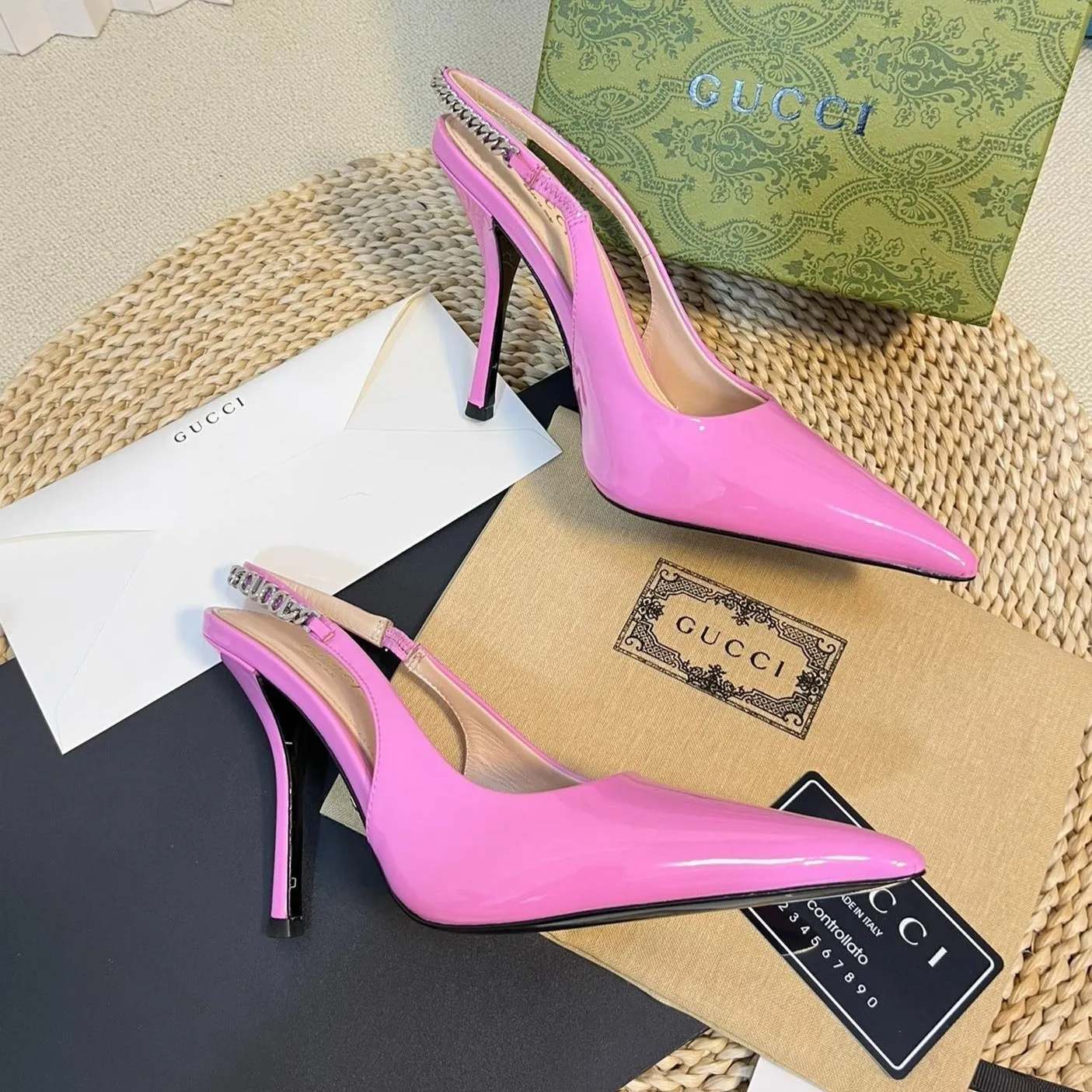 GG Women's High Heels  Pink