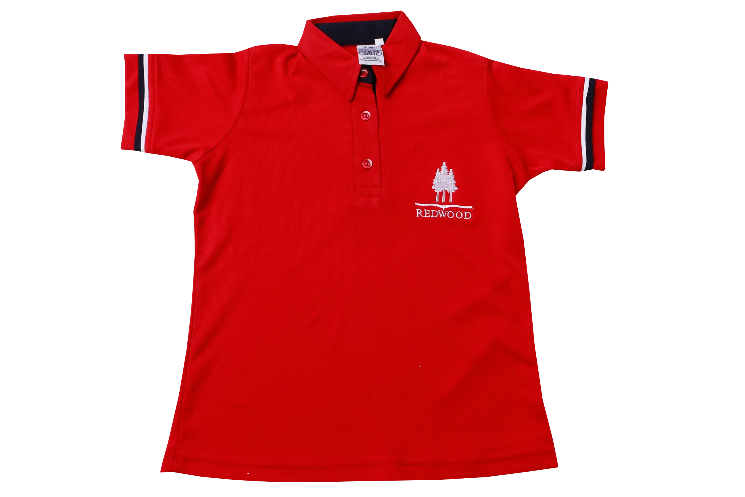 Golf Shirt Moisture Management EMB - Redwood College (Ladies)