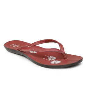 Paragon PU7950L Women Stylish Lightweight Flipflops | Comfortable with Anti skid soles | Casual & Trendy Slippers | Indoor & Outdoor