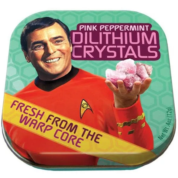 Star Trek Dilithium Crystal Mints