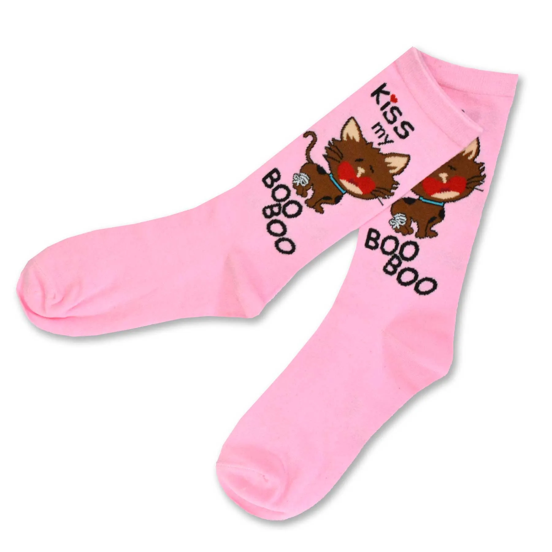 TeeHee Socks Women's Get Well Cotton Crew Assorted Animal 3-Pack (11886)