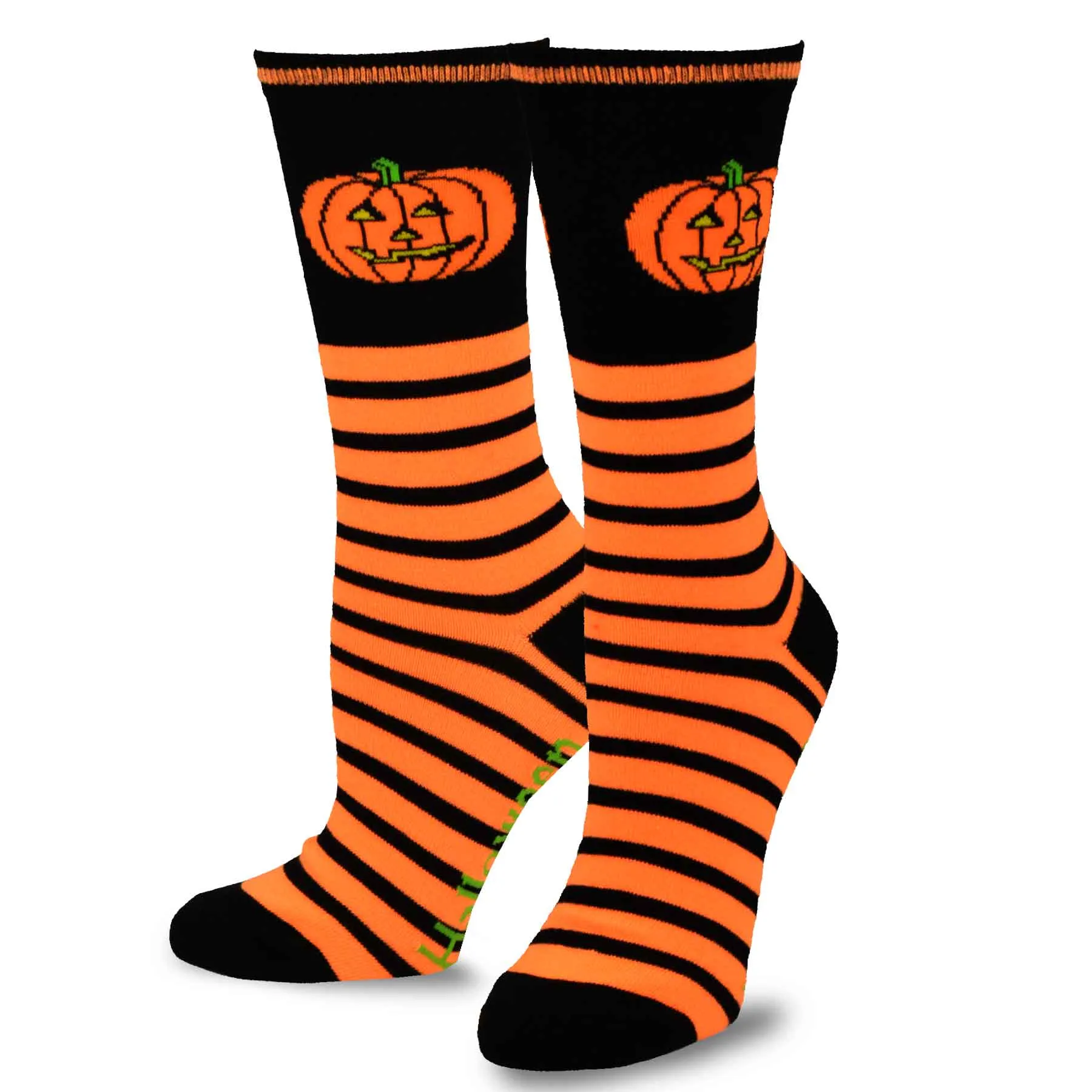 TeeHee Socks Women's Halloween Polyester Crew 3-Pack (11243)