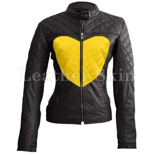 Women Black Leather Jacket