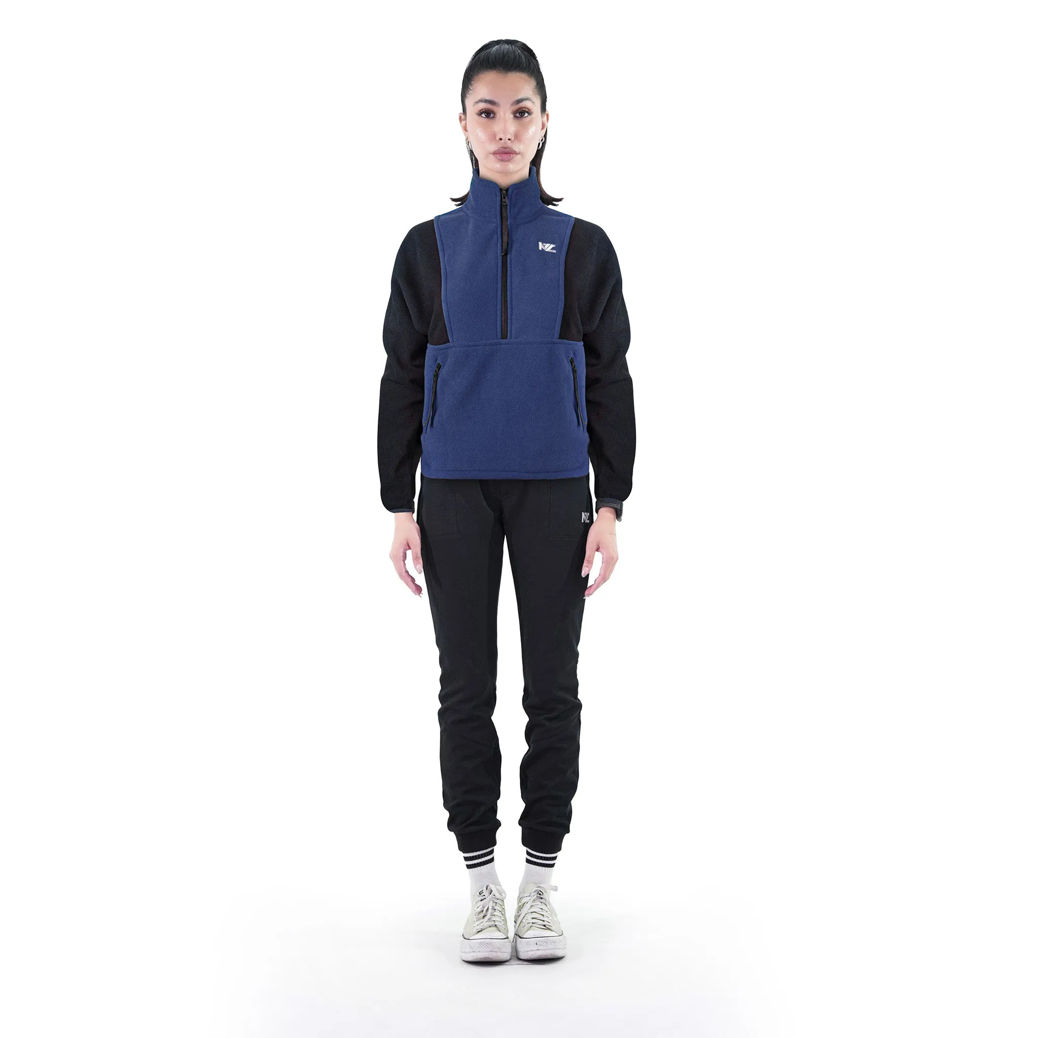 Women Fleece Jacket Navy