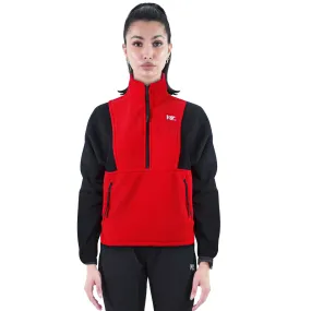 Women Fleece Jacket Red