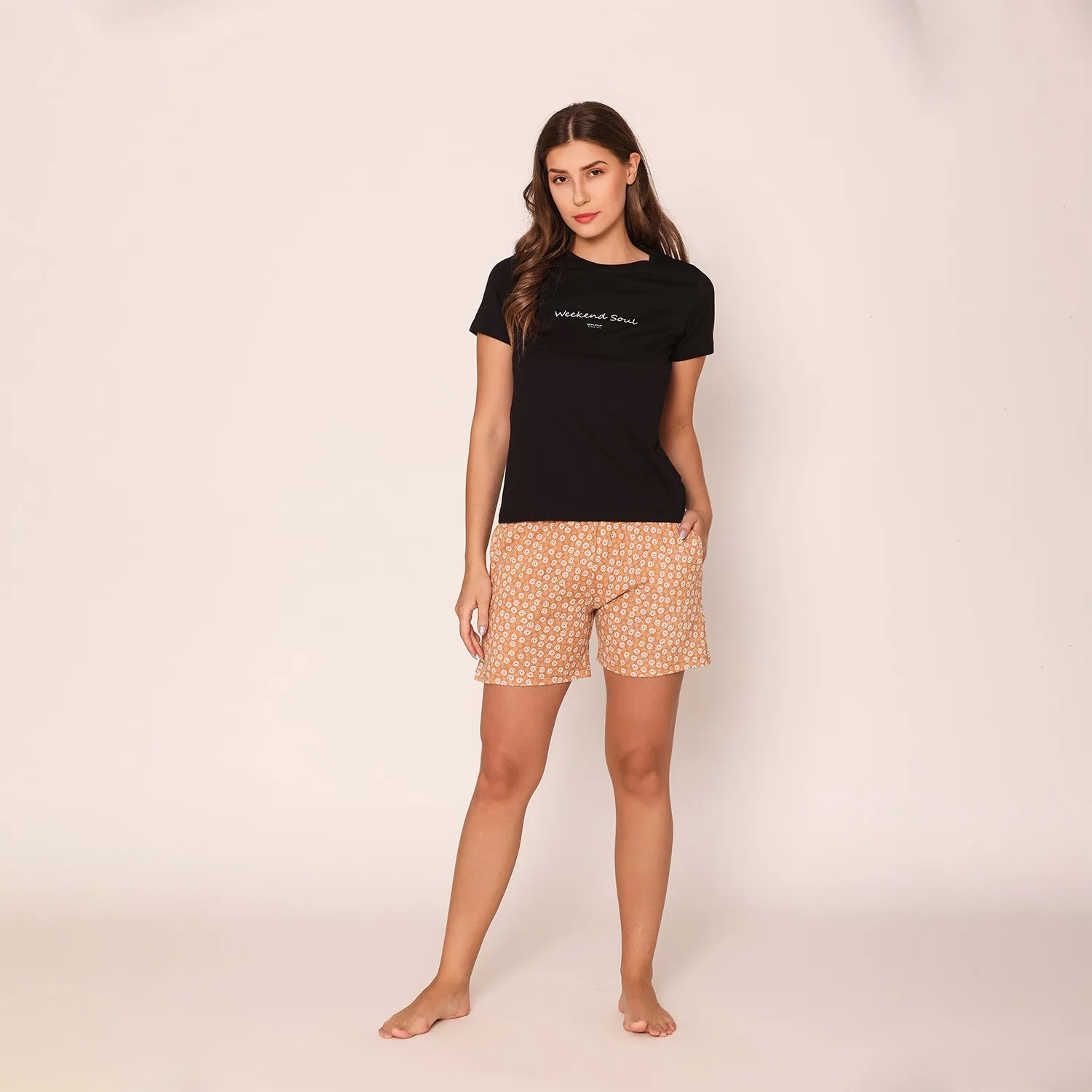 Women Printed Casual Shorts